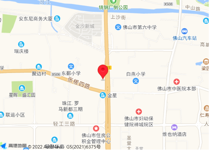 佛山焊工证全通考点导航地图